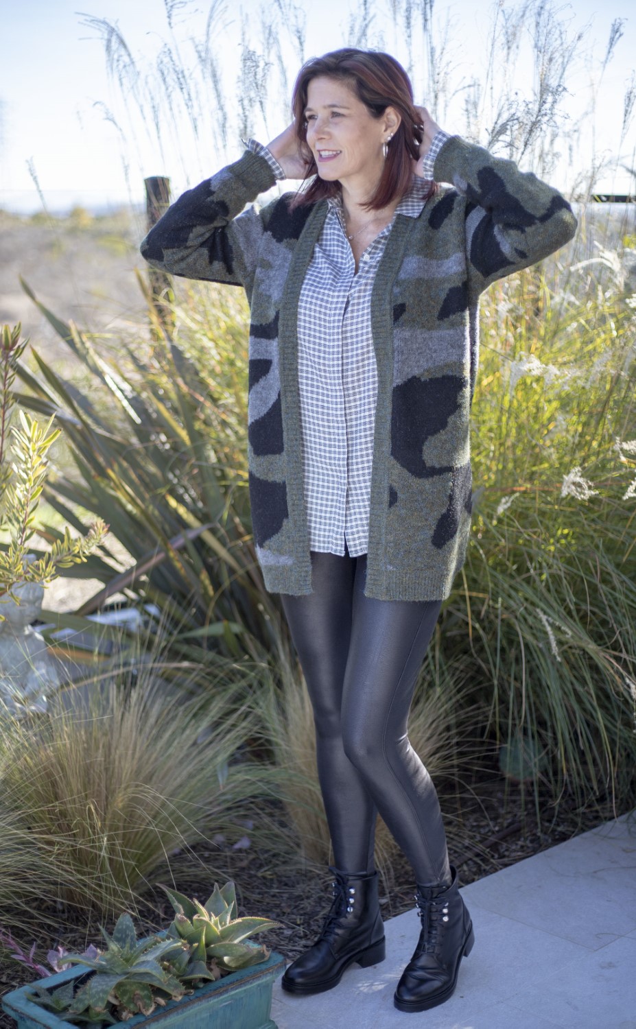 Spanx camo leggings on sale anthropologie