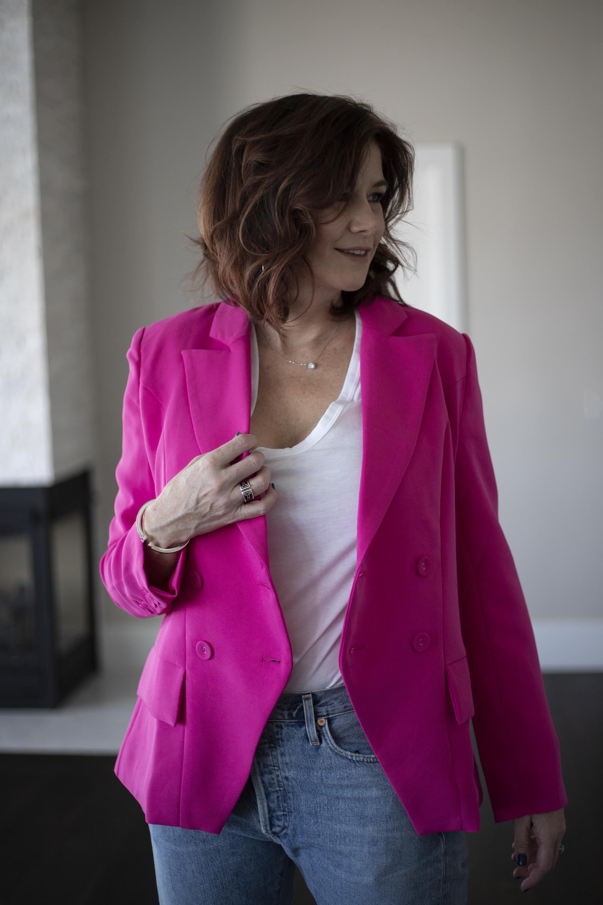 Pink Inspiration - Pink Blazer