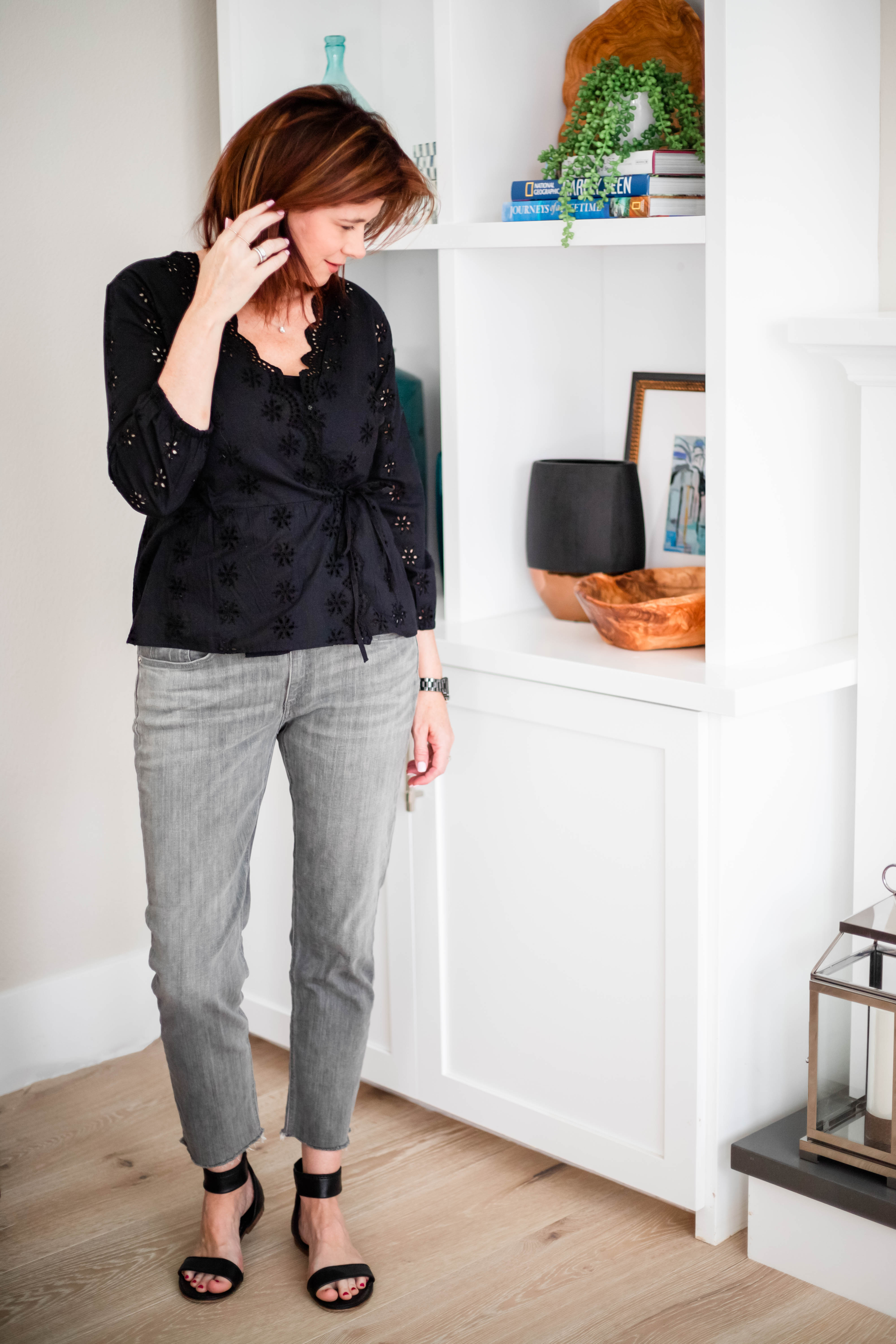 #madewell #ragandbone #eyelettop #eyelet #frye #fryesandals