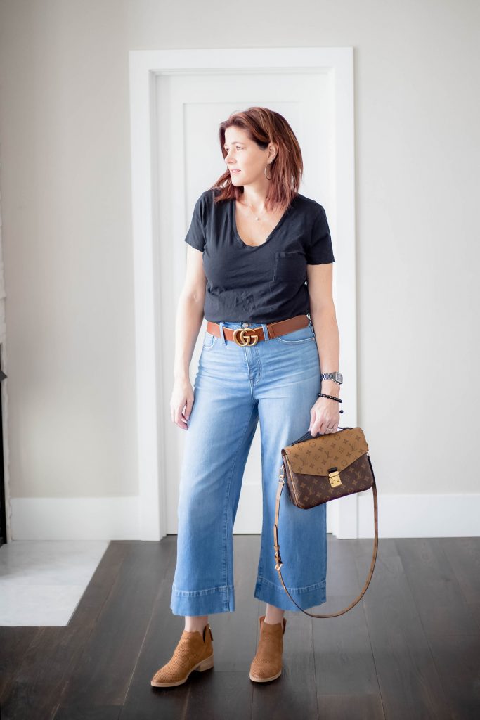 #madewell #louisvuittonpurse #widelegdenim #guccibelt #springstyle #summerstyle