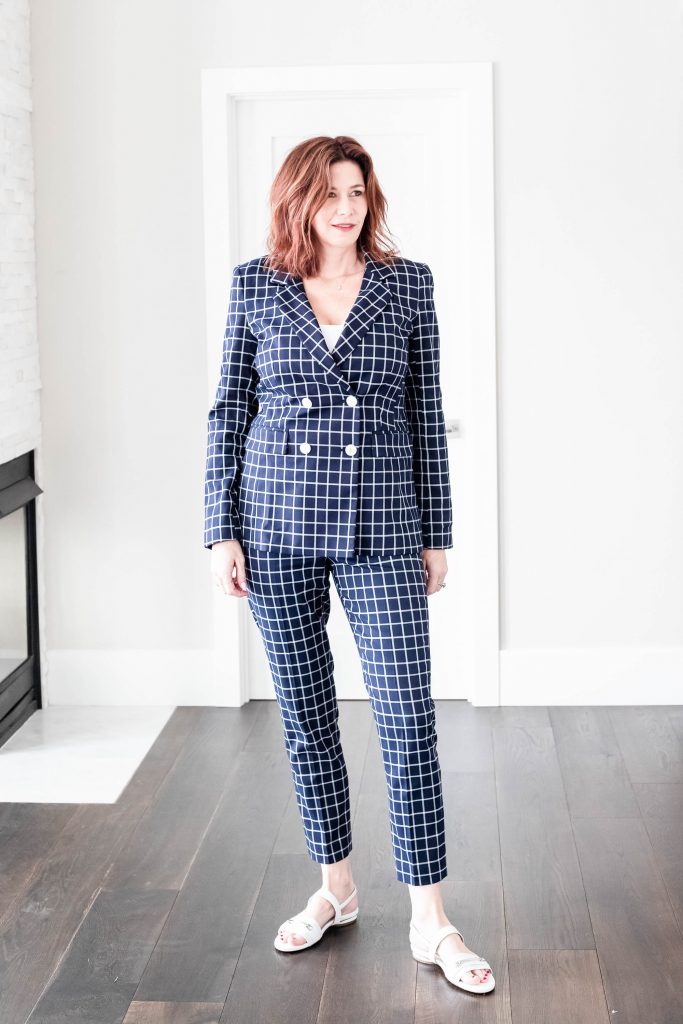 #halogen #plaidsuit #summerstyle #nordstrom #summersuit