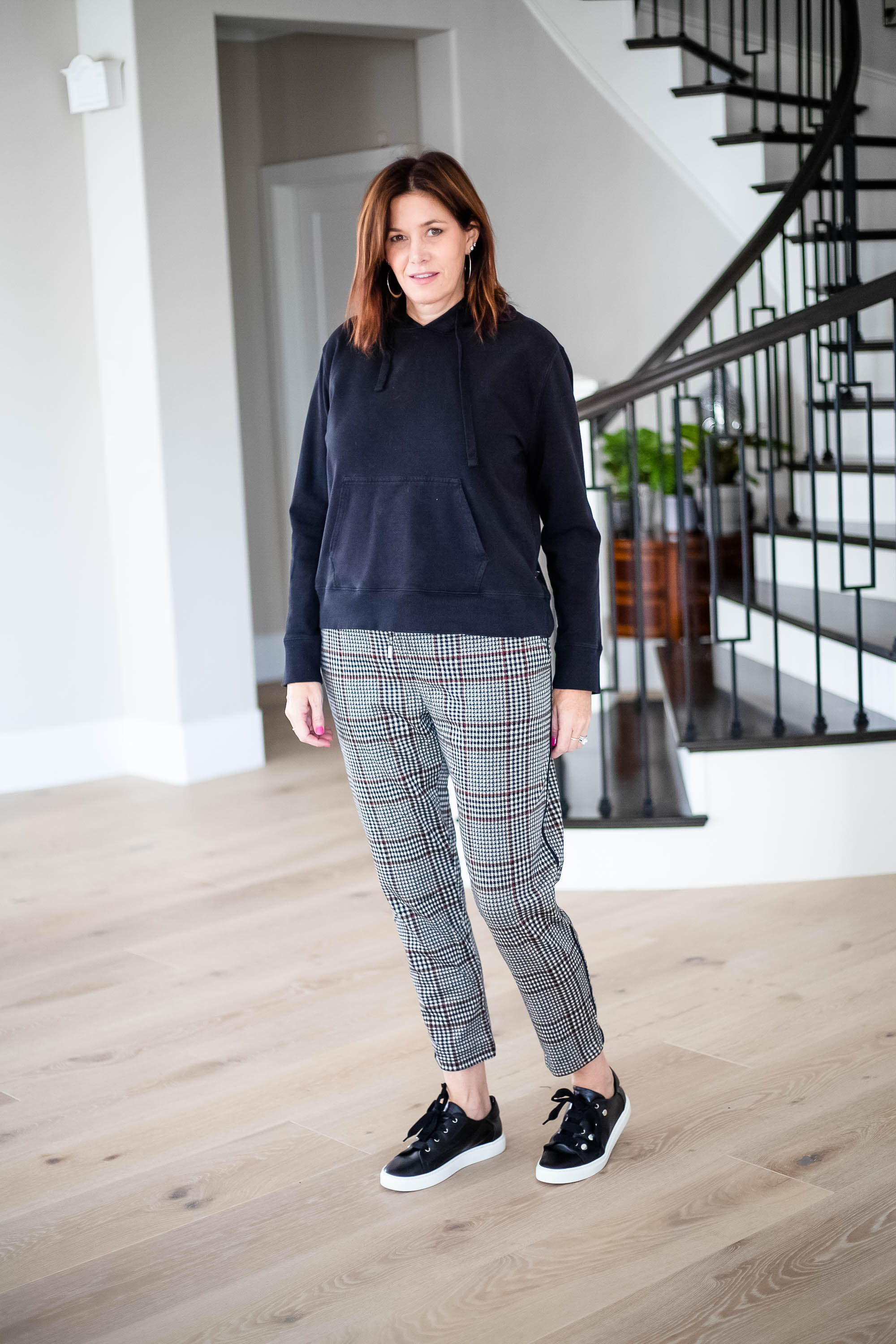 #falltrends #fallfashion #fallstyle #plaidpants #trousers #anthropologie 