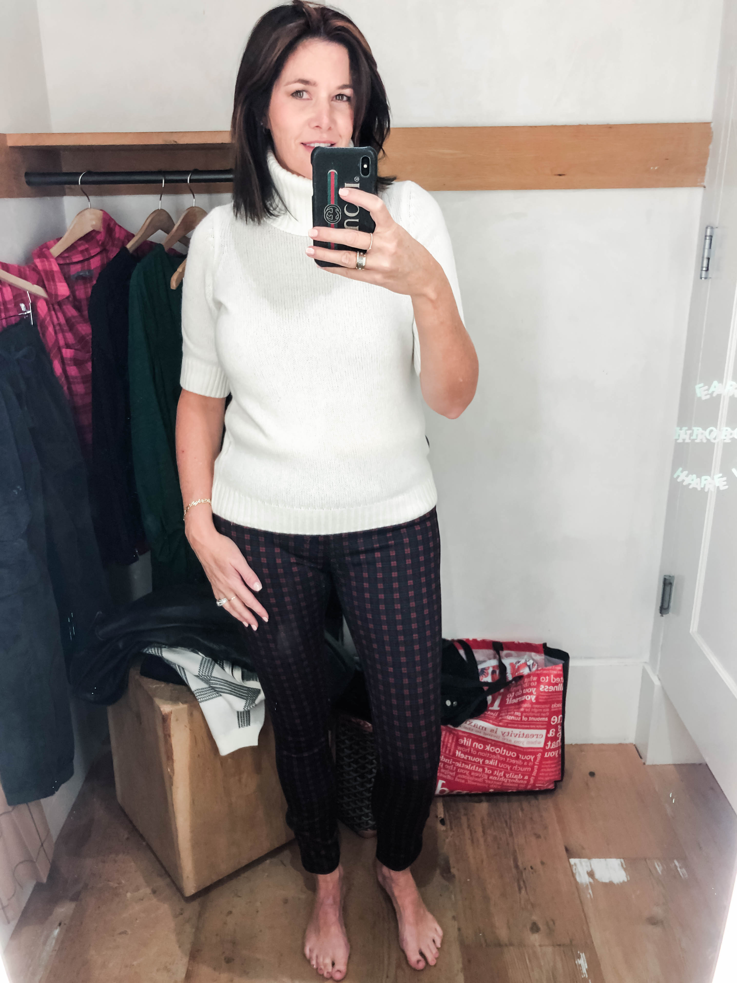 #anthro #anthropologie #fallstyle #tryon #falltrends #fallfashion #dressingroompics #midlifefashion #midlifeblogger #over50style 