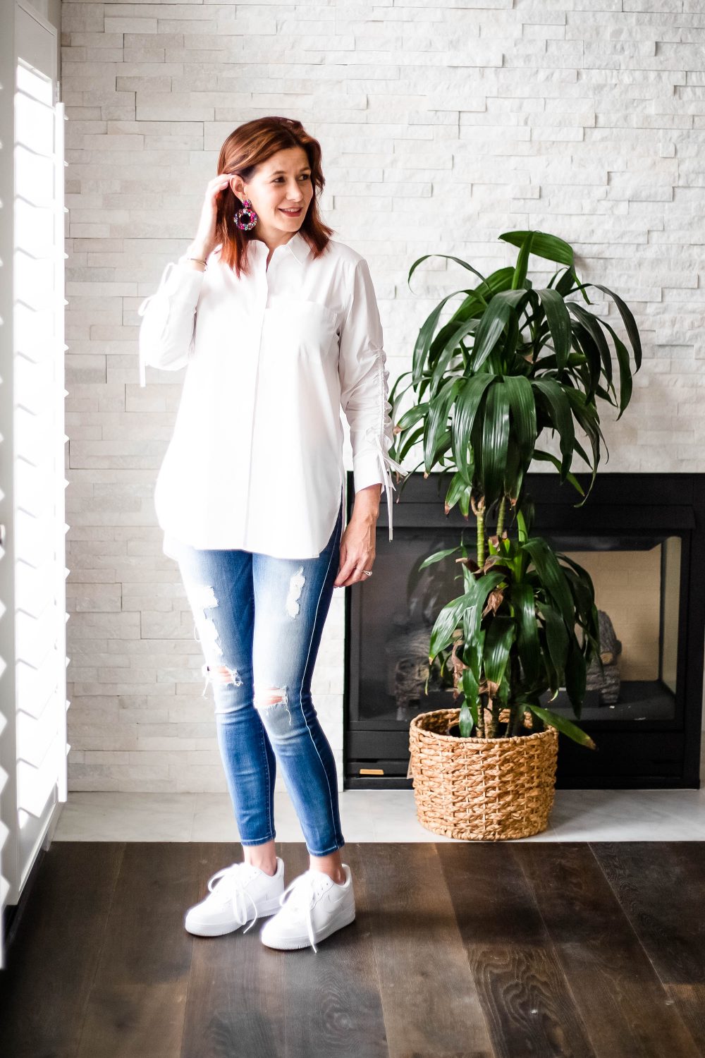 Eight Fresh Ways To Wear An Oversized White Shirt Styledahlia