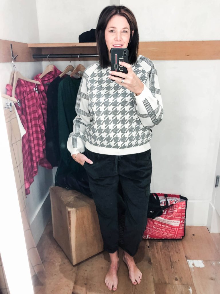 #anthro #anthropologie #fallstyle #tryon #falltrends #fallfashion #dressingroompics #midlifefashion #midlifeblogger #over50style 