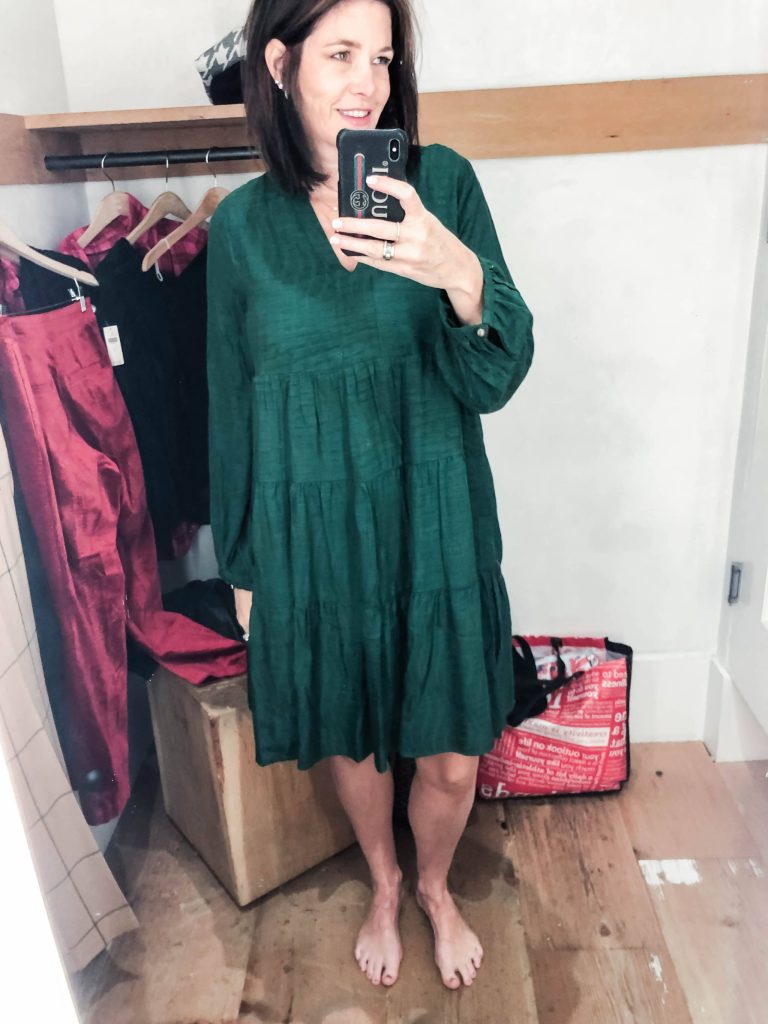 #anthro #anthropologie #fallstyle #tryon #falltrends #fallfashion #dressingroompics #midlifefashion #midlifeblogger #over50style 