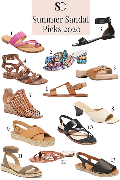 Summer Sandal Picks 2020 - StyleDahlia