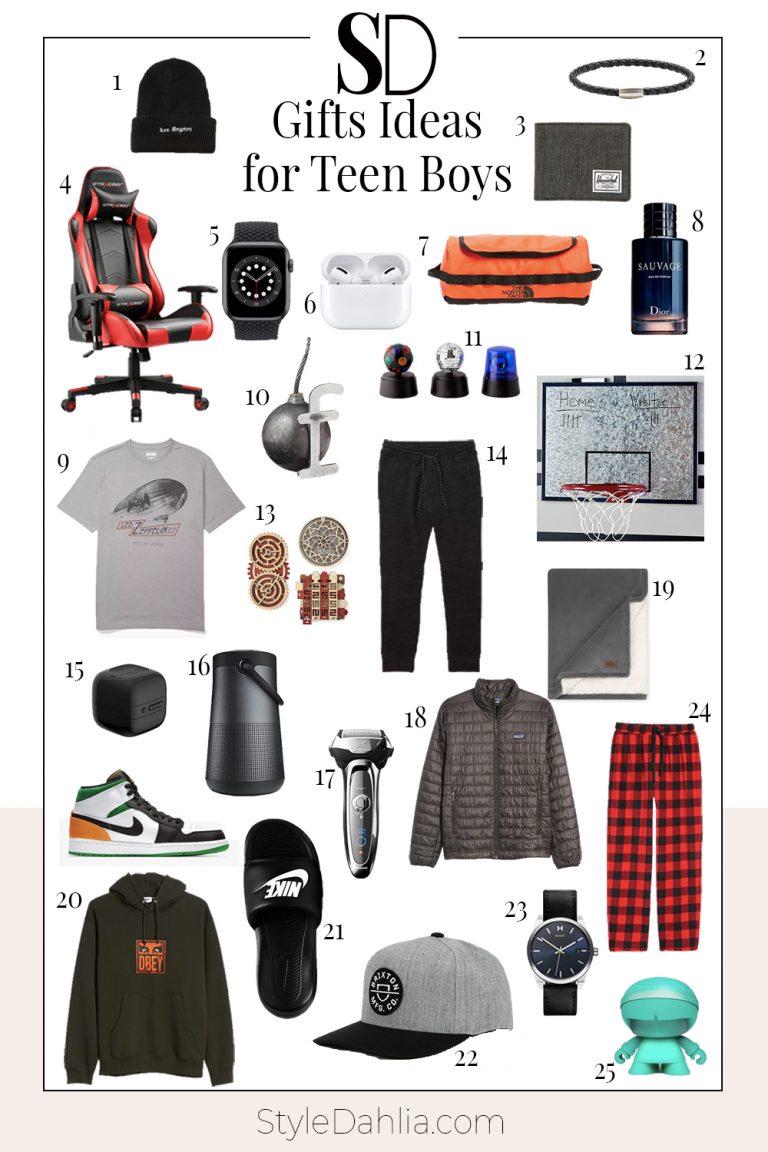 Teen Boy Gift Guide StyleDahlia