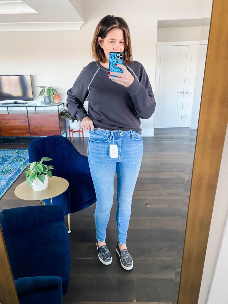 fornærme vegetation Rig mand Honest Review of Frame LeOne Jeans - StyleDahlia