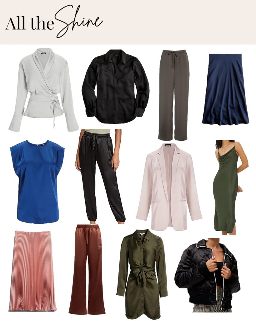 Satin Items to Invest in for fall